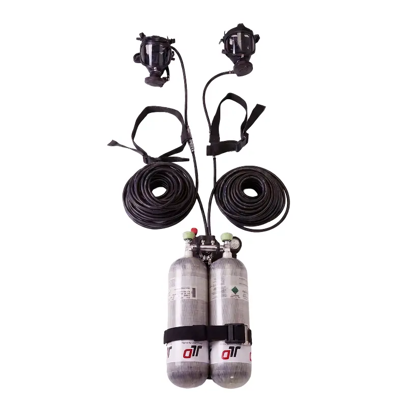 Extended Line Breathing Apparatus Set